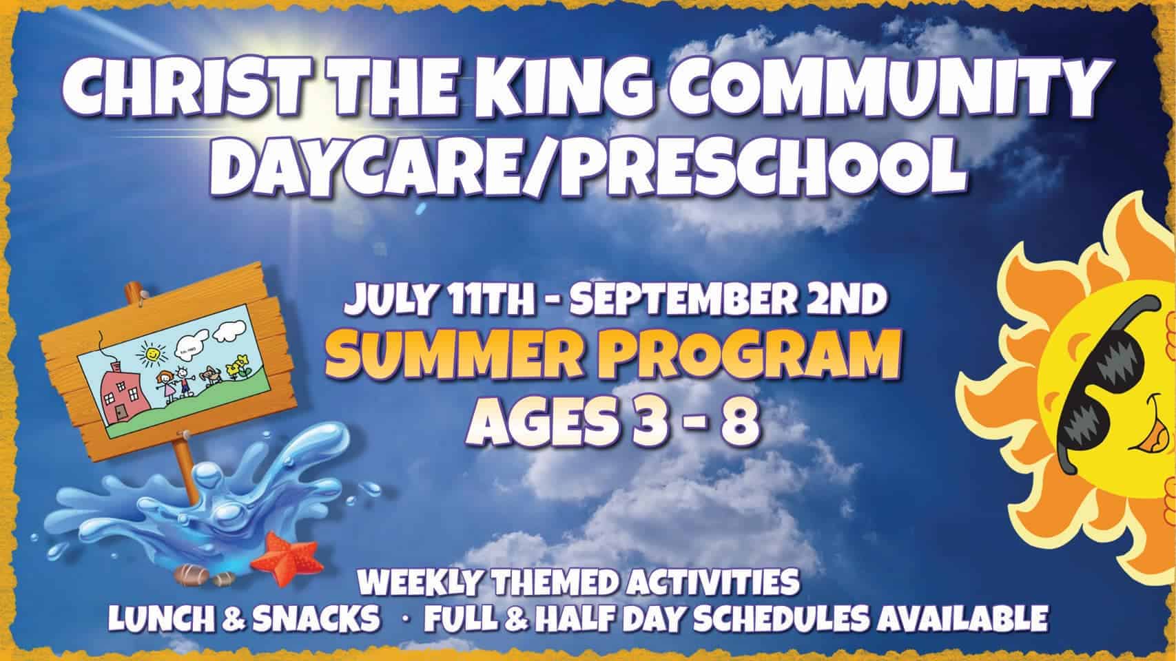 Daycare Summer Program 2022