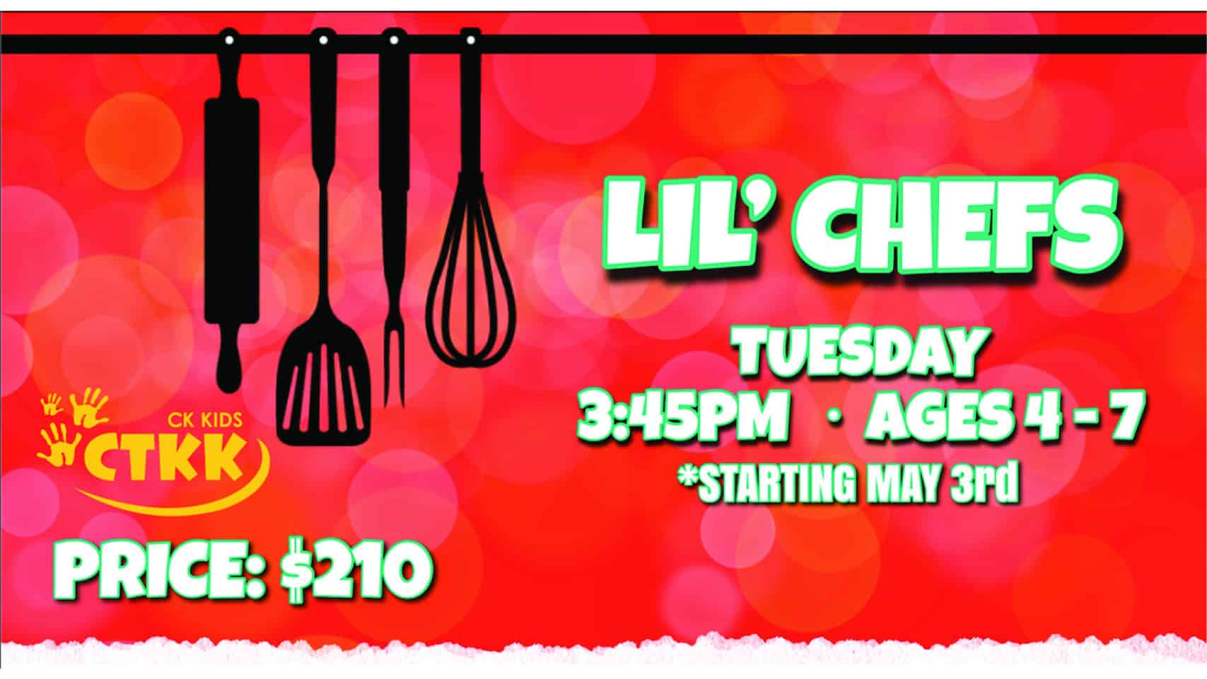 Lil Chefs MAY Class