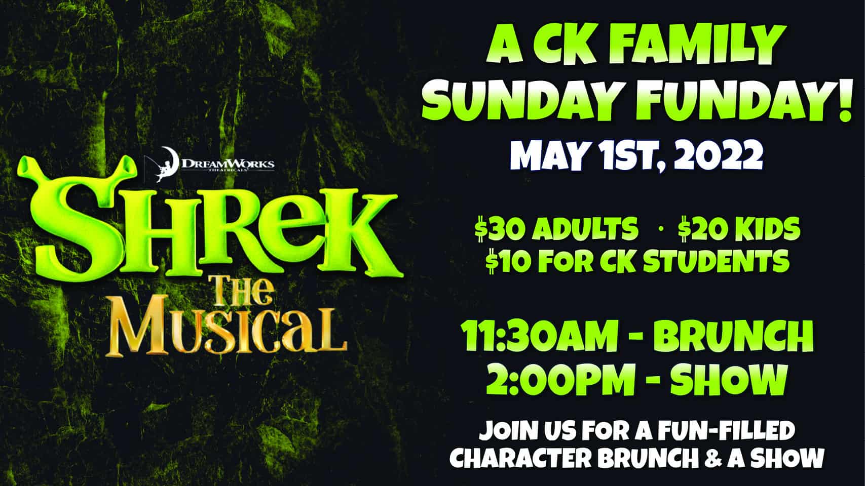 Shrek Brunch